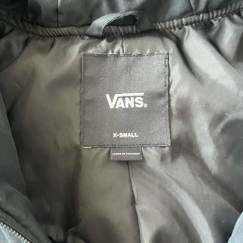 Vans Black Hooded Jacket - Picture 4 of 6